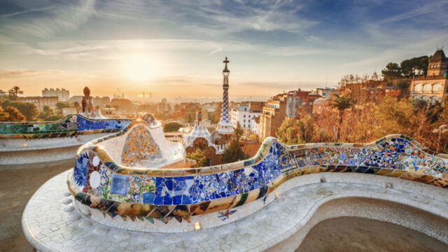 Park Guell panorama